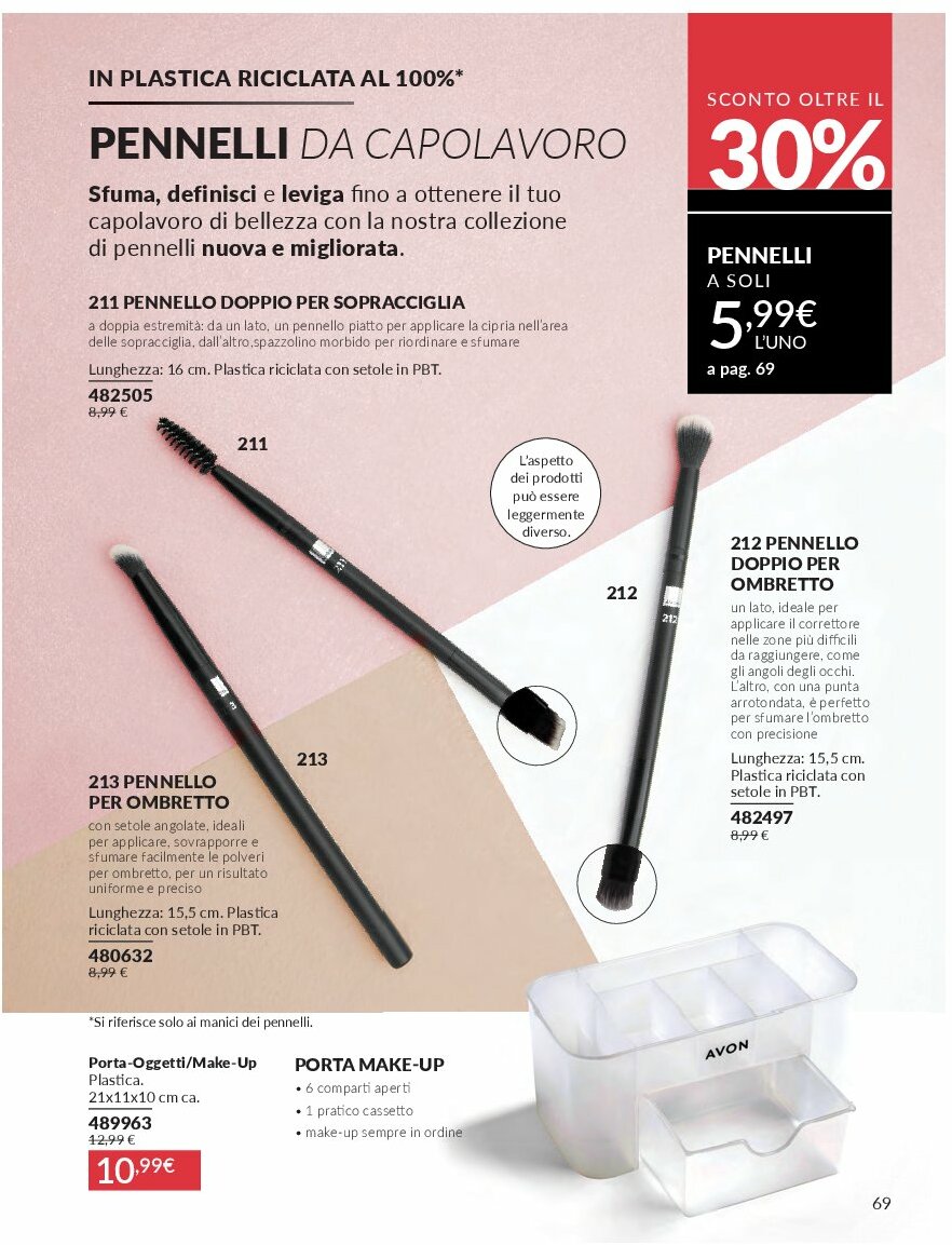 avon - Volantino Avon valido dal 01/09 al 30/09 - page: 69