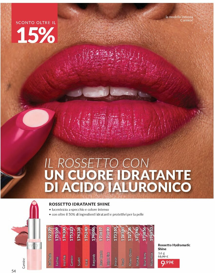 avon - Volantino Avon valido dal 01/09 al 30/09 - page: 54