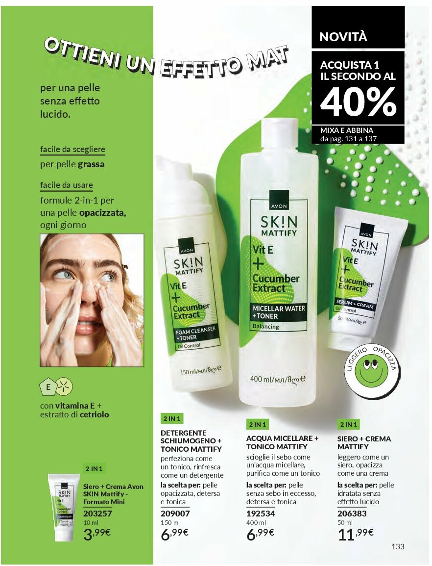 avon - Volantino Avon valido dal 01/09 al 30/09 - page: 133