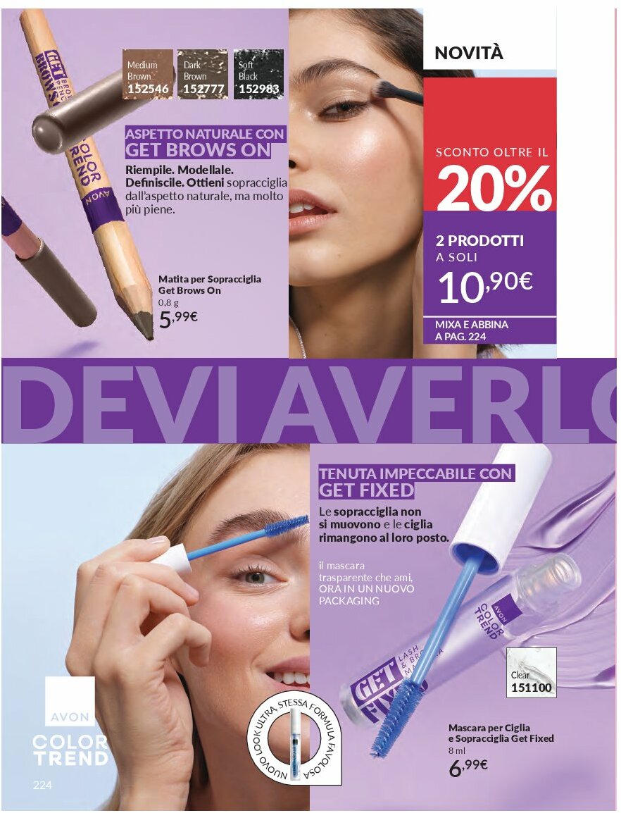 avon - Volantino Avon valido dal 01/09 al 30/09 - page: 224