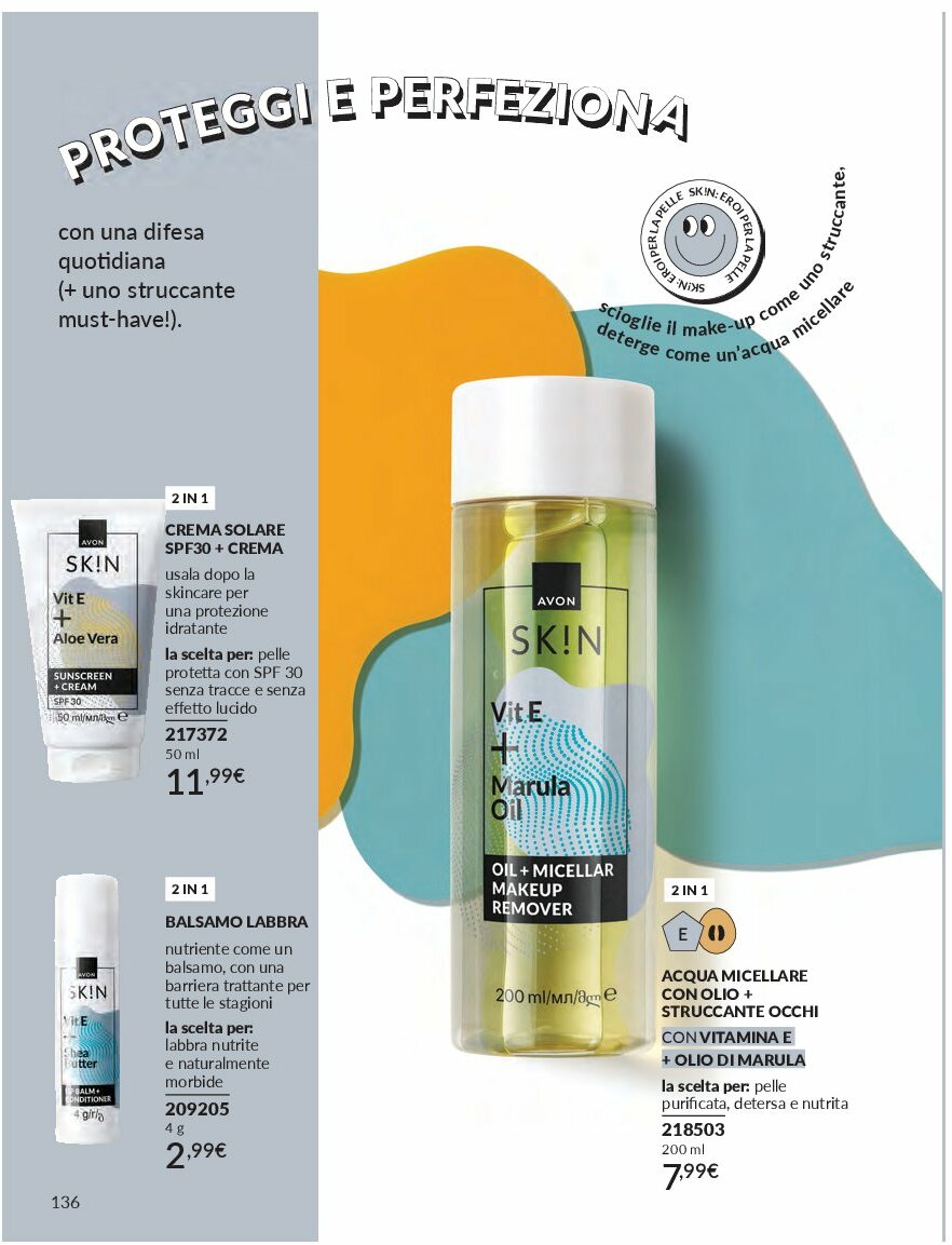 avon - Volantino Avon valido dal 01/09 al 30/09 - page: 136
