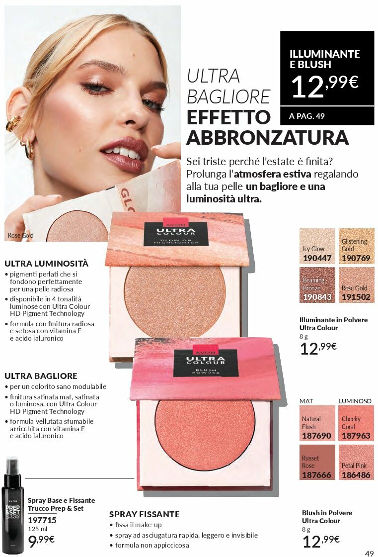 avon - Volantino Avon valido dal 01/09 al 30/09 - page: 49