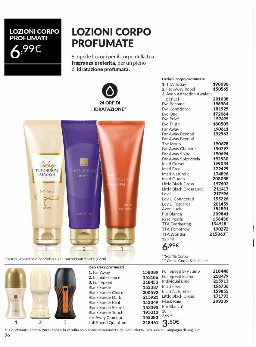 avon - Volantino Avon valido dal 01/09 al 30/09 - page: 96