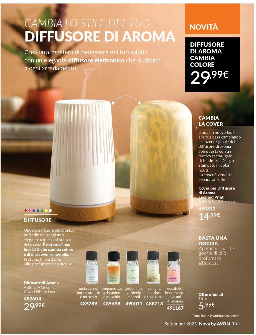 avon - Volantino Avon valido dal 01/09 al 30/09 - page: 155