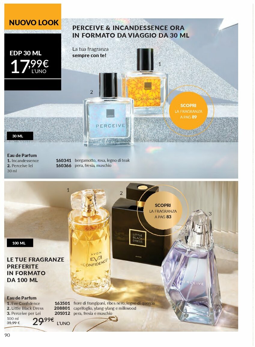 avon - Volantino Avon valido dal 01/09 al 30/09 - page: 90