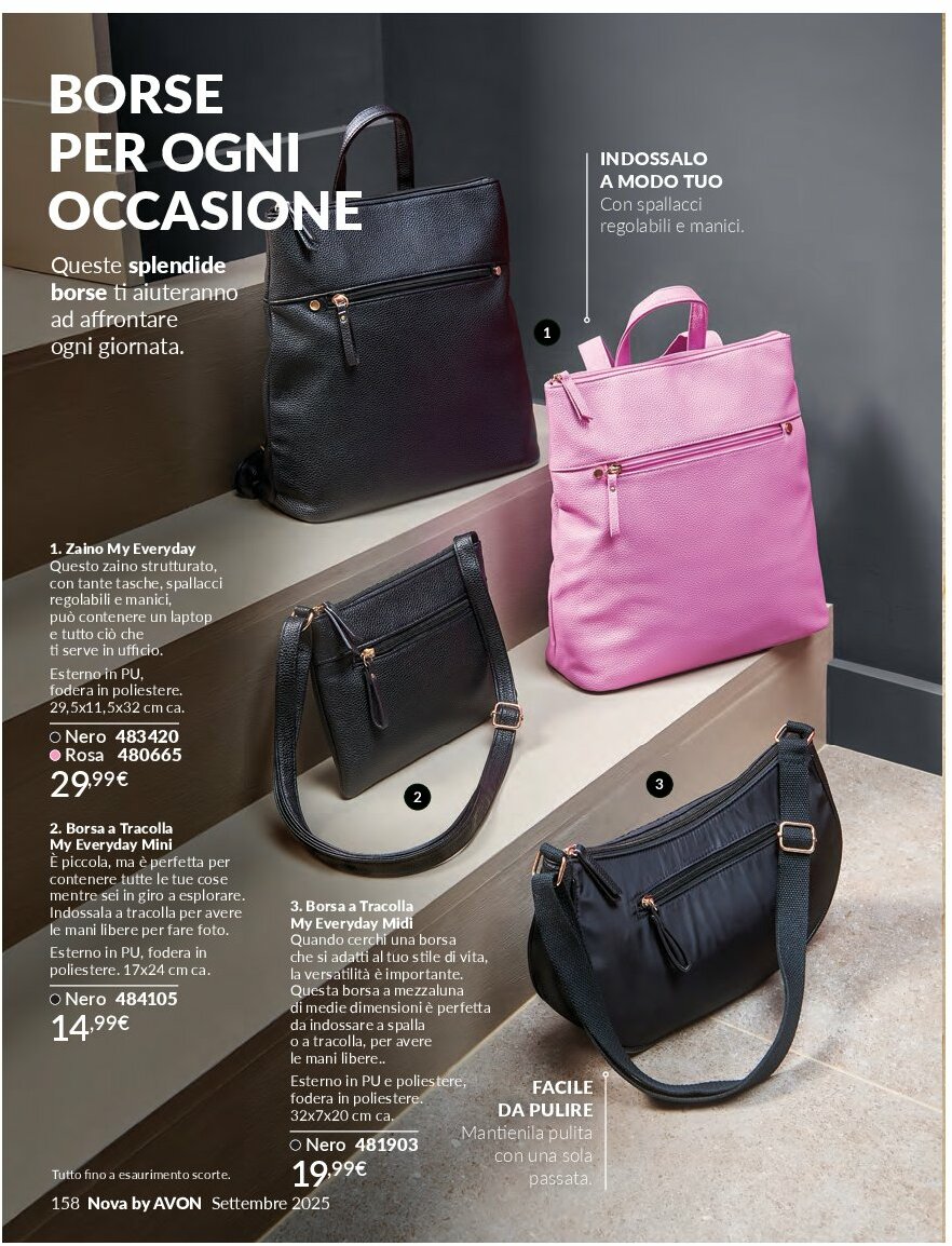 avon - Volantino Avon valido dal 01/09 al 30/09 - page: 158