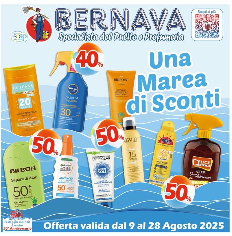 bernava - Volantino Bernava valido dal 09/08 al 28/08