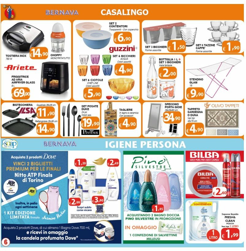 bernava - Volantino Bernava valido dal 09/08 al 28/08 - page: 6