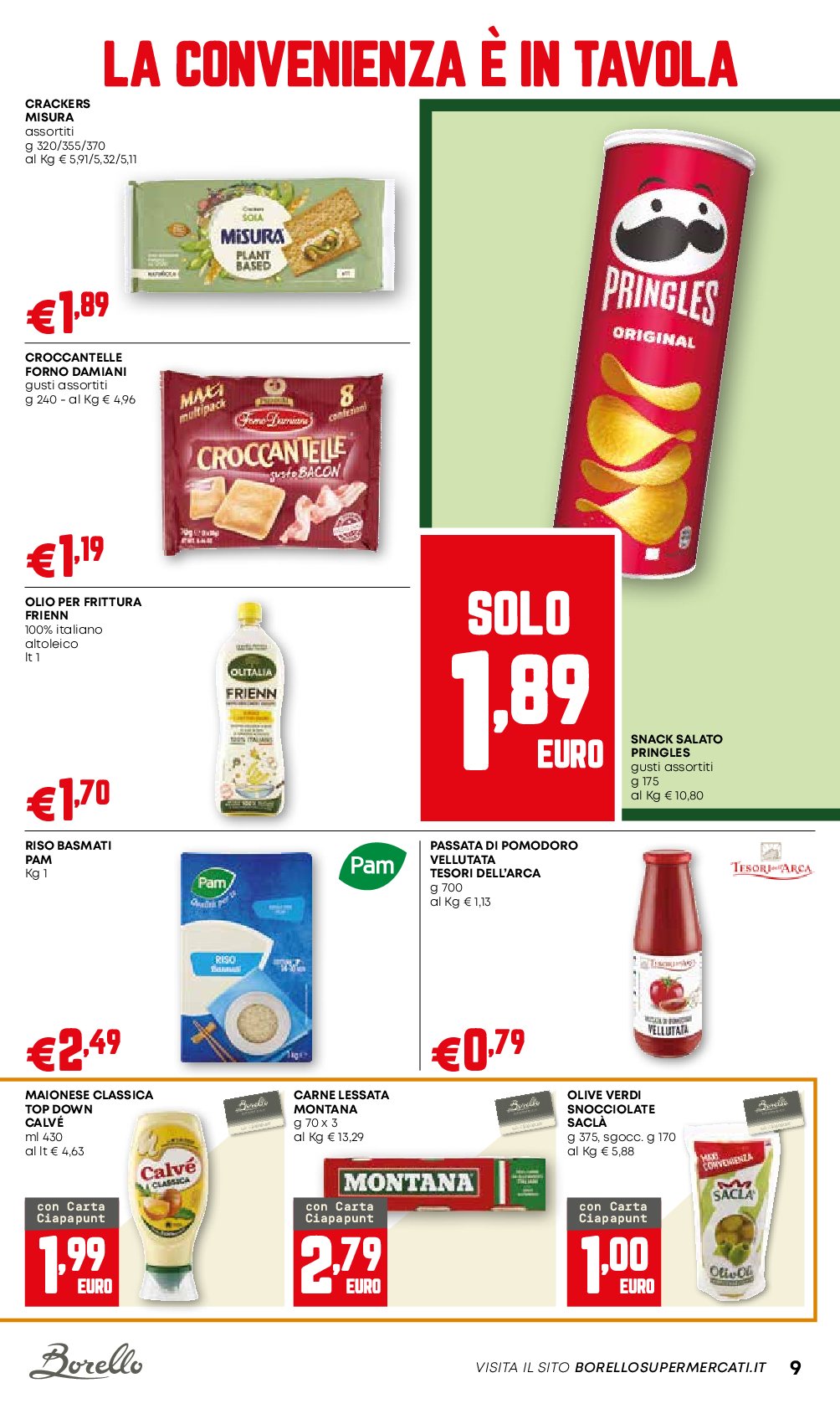 borello - Volantino Borello valido dal 28/08 al 10/09 - page: 9