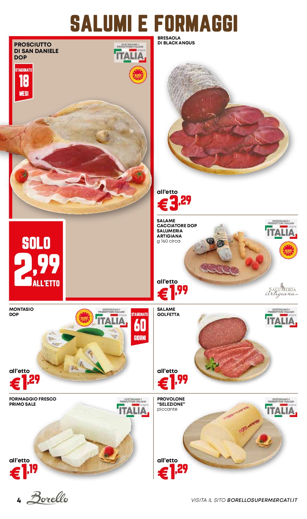 borello - Volantino Borello valido dal 28/08 al 10/09 - page: 4