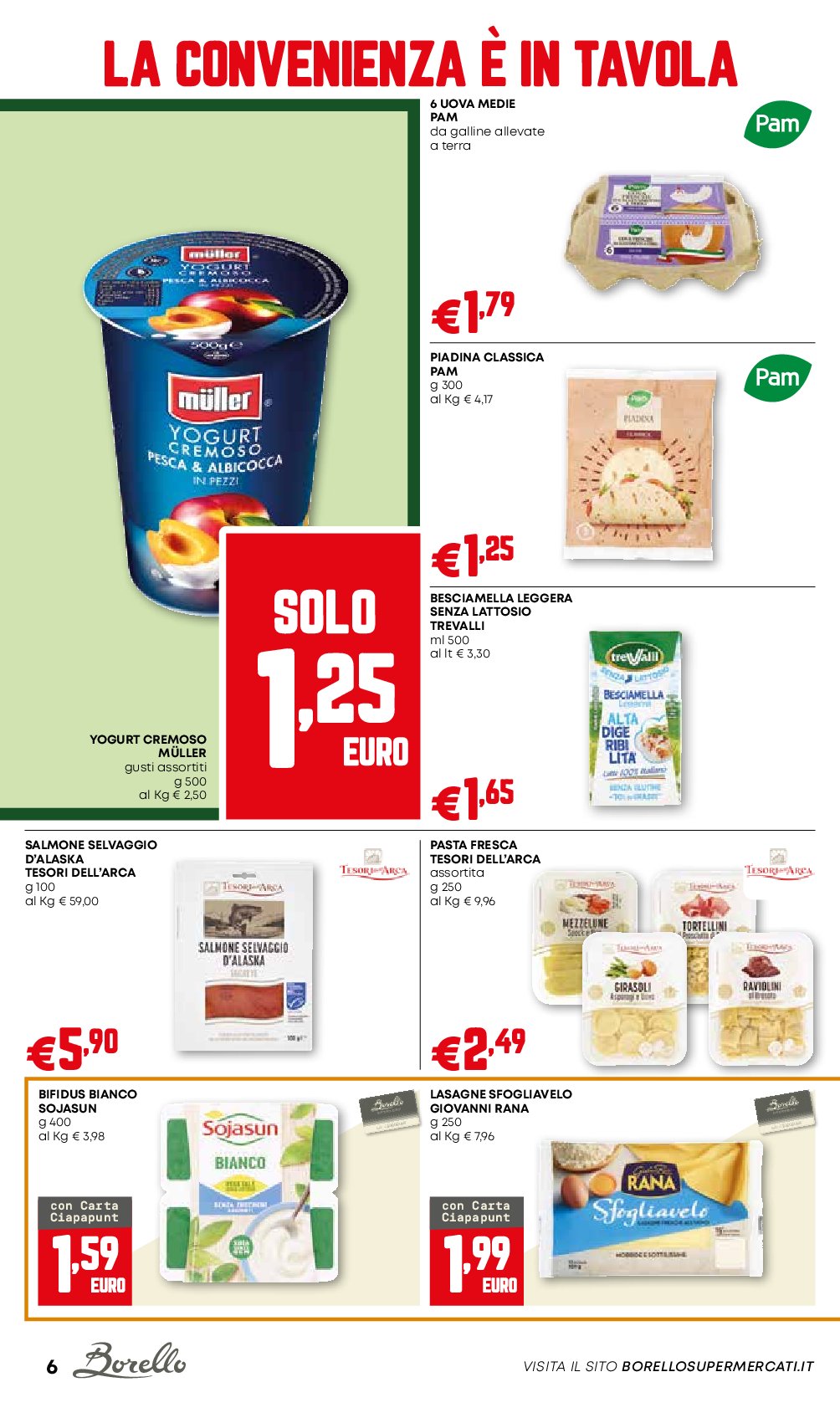 borello - Volantino Borello valido dal 28/08 al 10/09 - page: 6