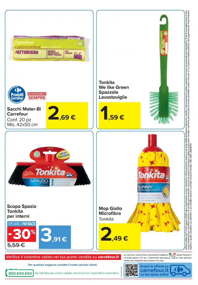 carrefour-market - Volantino Carrefour Market - Punti Sprint Payback valido dal 07/08 al 20/08 - page: 16