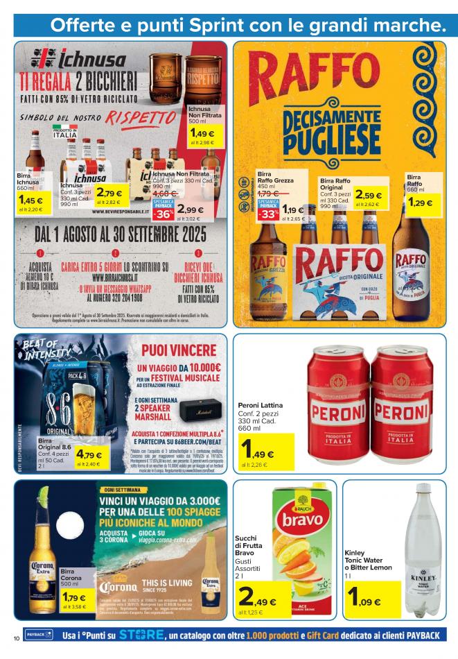 carrefour-market - Volantino Carrefour Market - Punti Sprint Payback valido dal 07/08 al 20/08 - page: 10