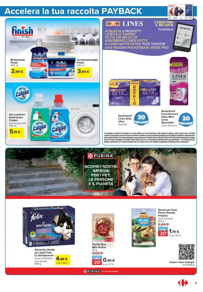carrefour-market - Volantino Carrefour Market - Punti Sprint Payback valido dal 07/08 al 20/08 - page: 15