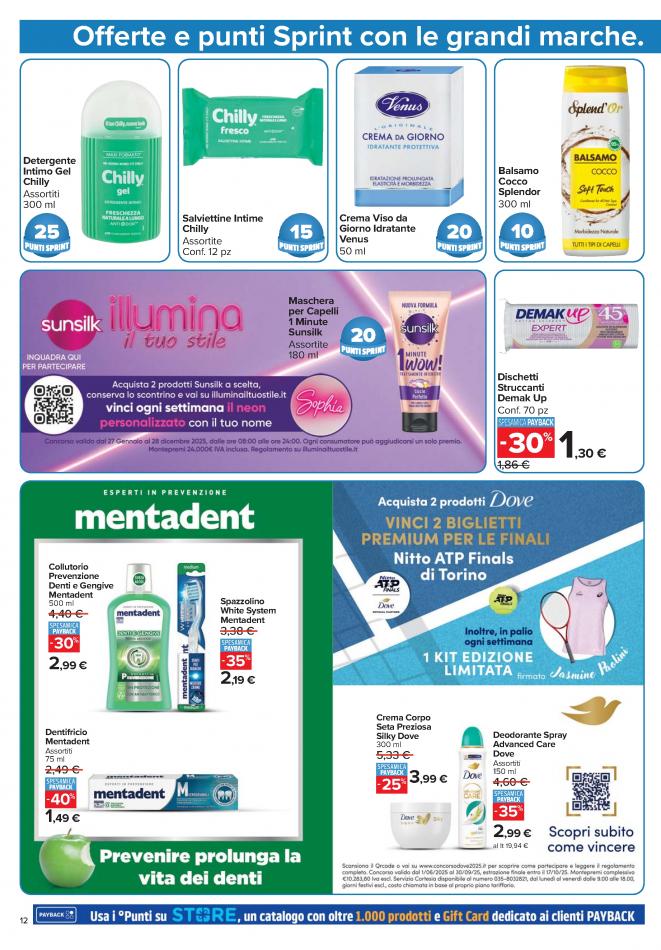 carrefour-market - Volantino Carrefour Market - Punti Sprint Payback valido dal 07/08 al 20/08 - page: 12