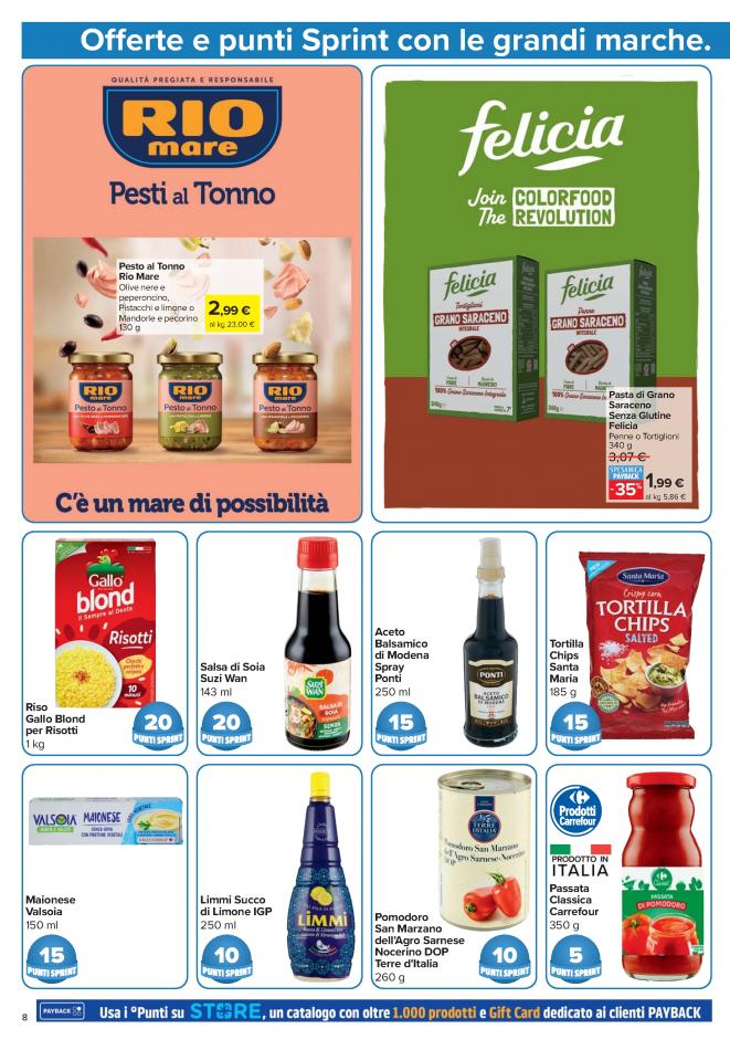 carrefour-market - Volantino Carrefour Market - Punti Sprint Payback valido dal 07/08 al 20/08 - page: 8