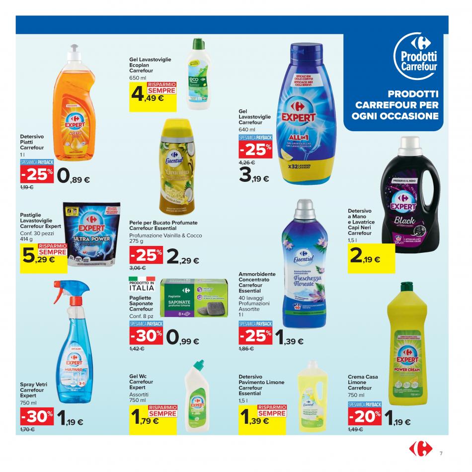 carrefour-market - Volantino Carrefour Market - Sconti fino al 50% valido dal 21/08 al 04/09 - page: 7