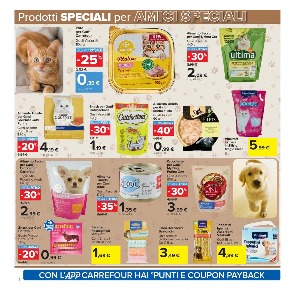 carrefour-market - Volantino Carrefour Market - Sconti fino al 50% valido dal 21/08 al 04/09 - page: 16