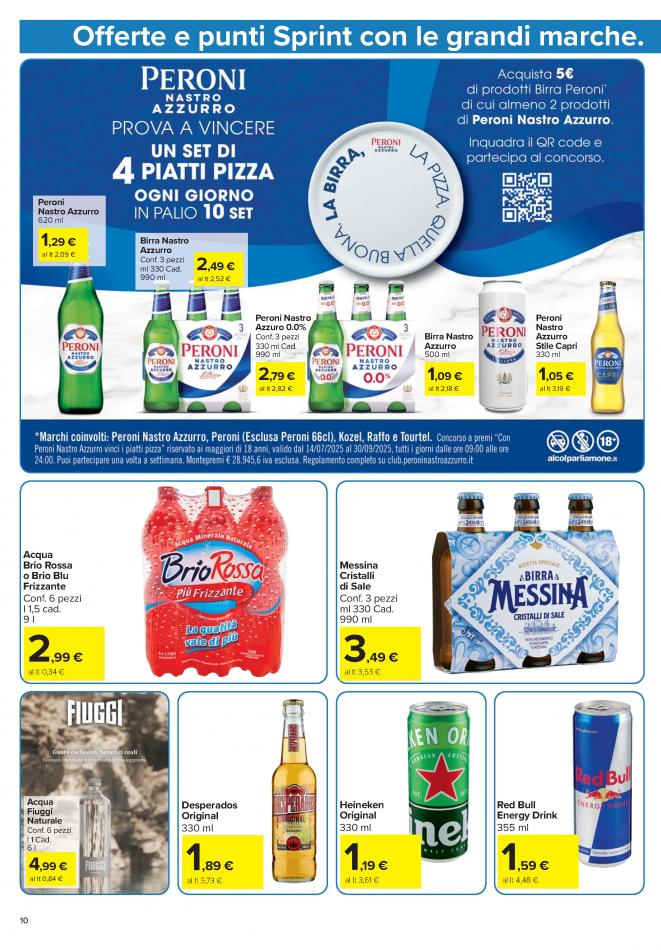 carrefour-market - Volantino Carrefour Market - Punti Sprint Payback valido dal 21/08 al 04/09 - page: 10