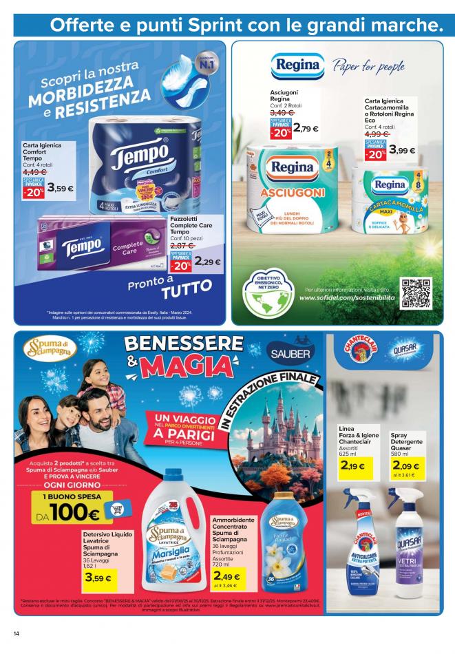 carrefour-market - Volantino Carrefour Market - Punti Sprint Payback valido dal 21/08 al 04/09 - page: 14