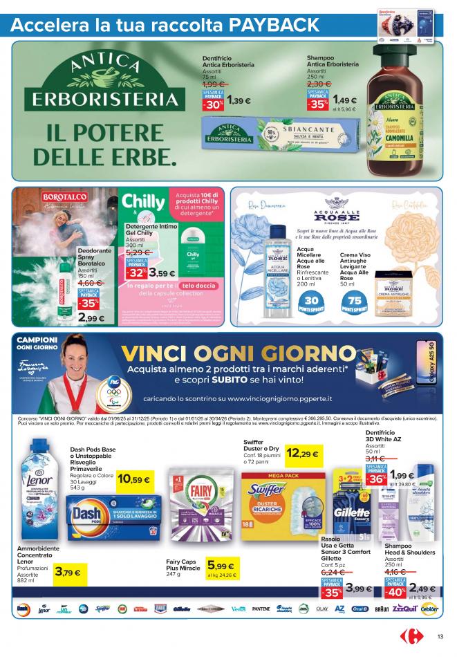 carrefour-market - Volantino Carrefour Market - Punti Sprint Payback valido dal 21/08 al 04/09 - page: 13