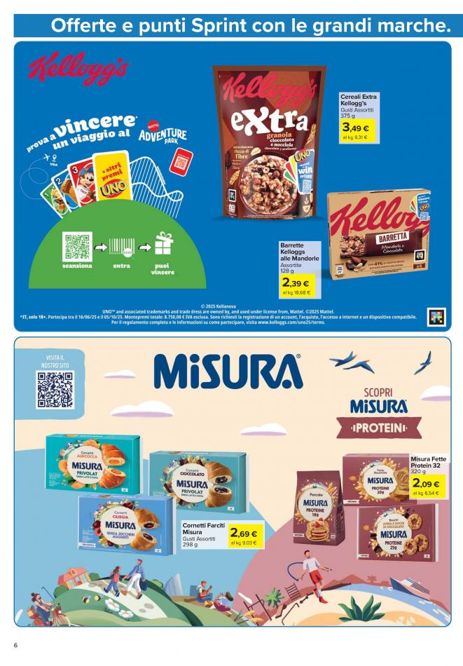 carrefour-market - Volantino Carrefour Market - Punti Sprint Payback valido dal 21/08 al 04/09 - page: 6