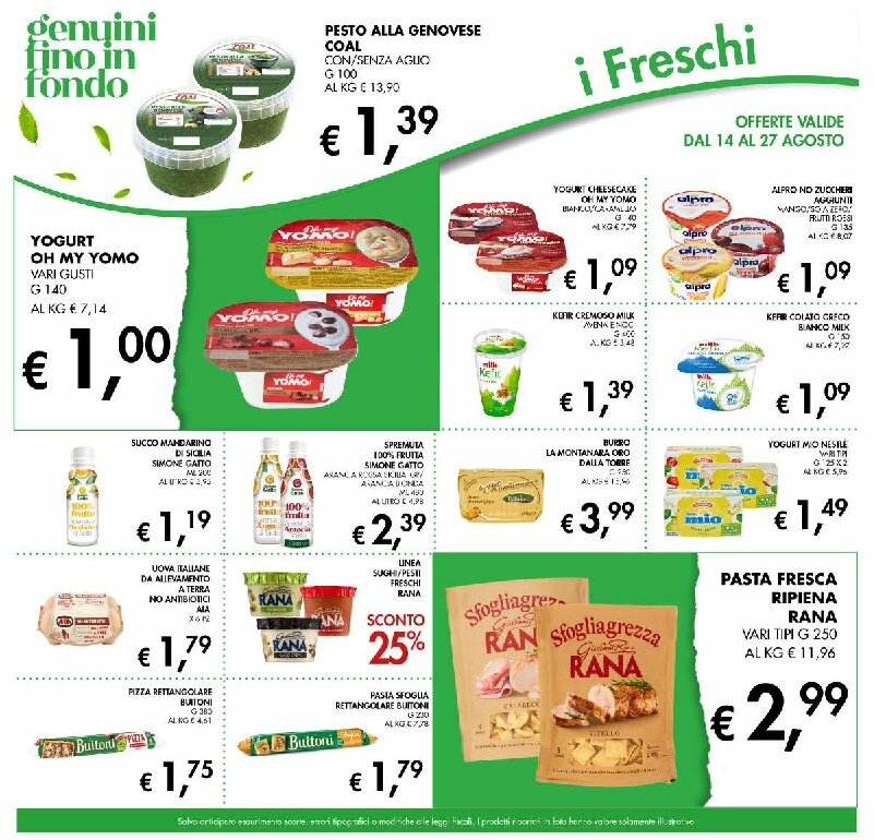 coal - Volantino Coal il Market Plus valido dal 14/08 al 27/08 - page: 11