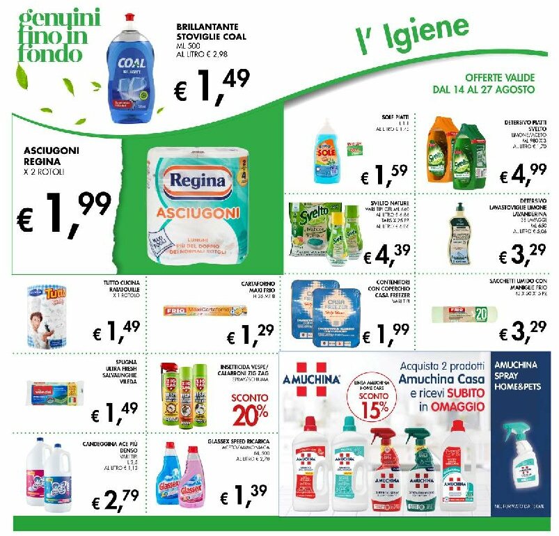 coal - Volantino Coal il Market Plus valido dal 14/08 al 27/08 - page: 24