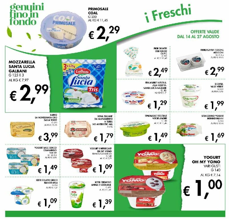 coal - Volantino Coal il Market valido dal 14/08 al 27/08 - page: 8