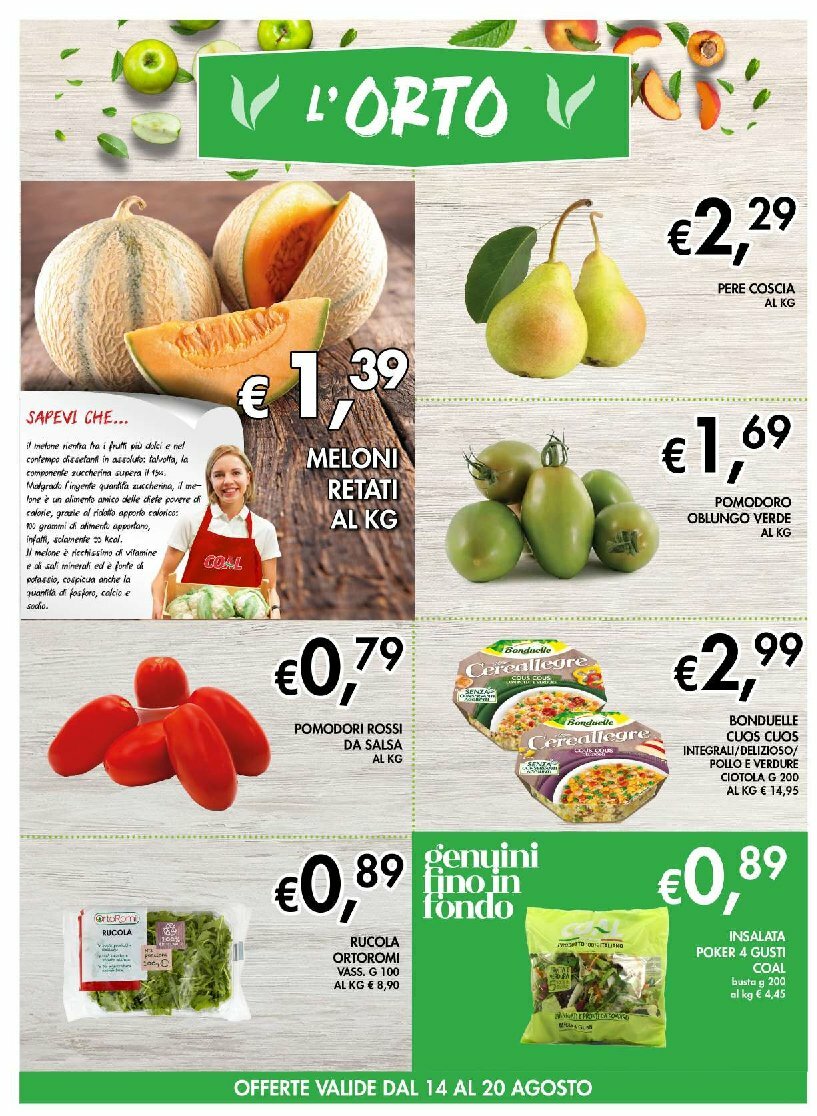 coal - Volantino Coal il Market City valido dal 14/08 al 27/08 - page: 2