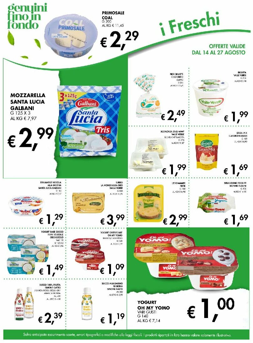 coal - Volantino Coal il Market City valido dal 14/08 al 27/08 - page: 6