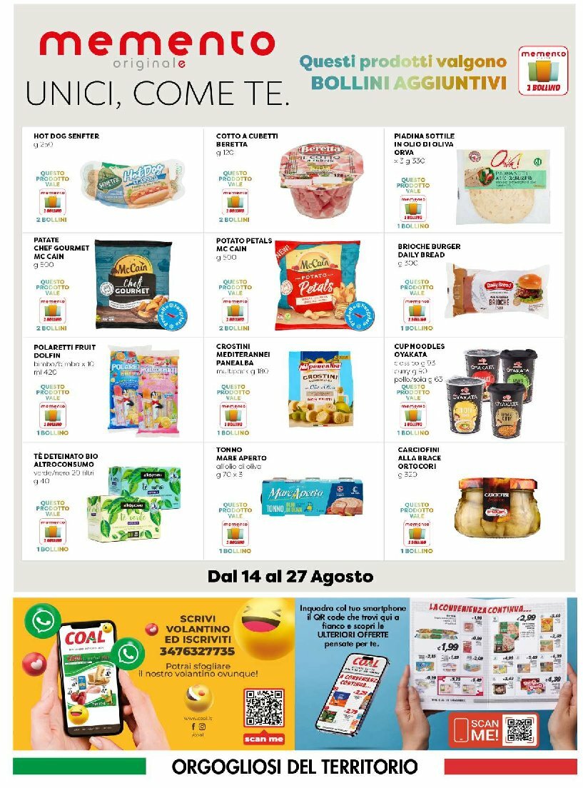 coal - Volantino Coal il Market City valido dal 14/08 al 27/08 - page: 16