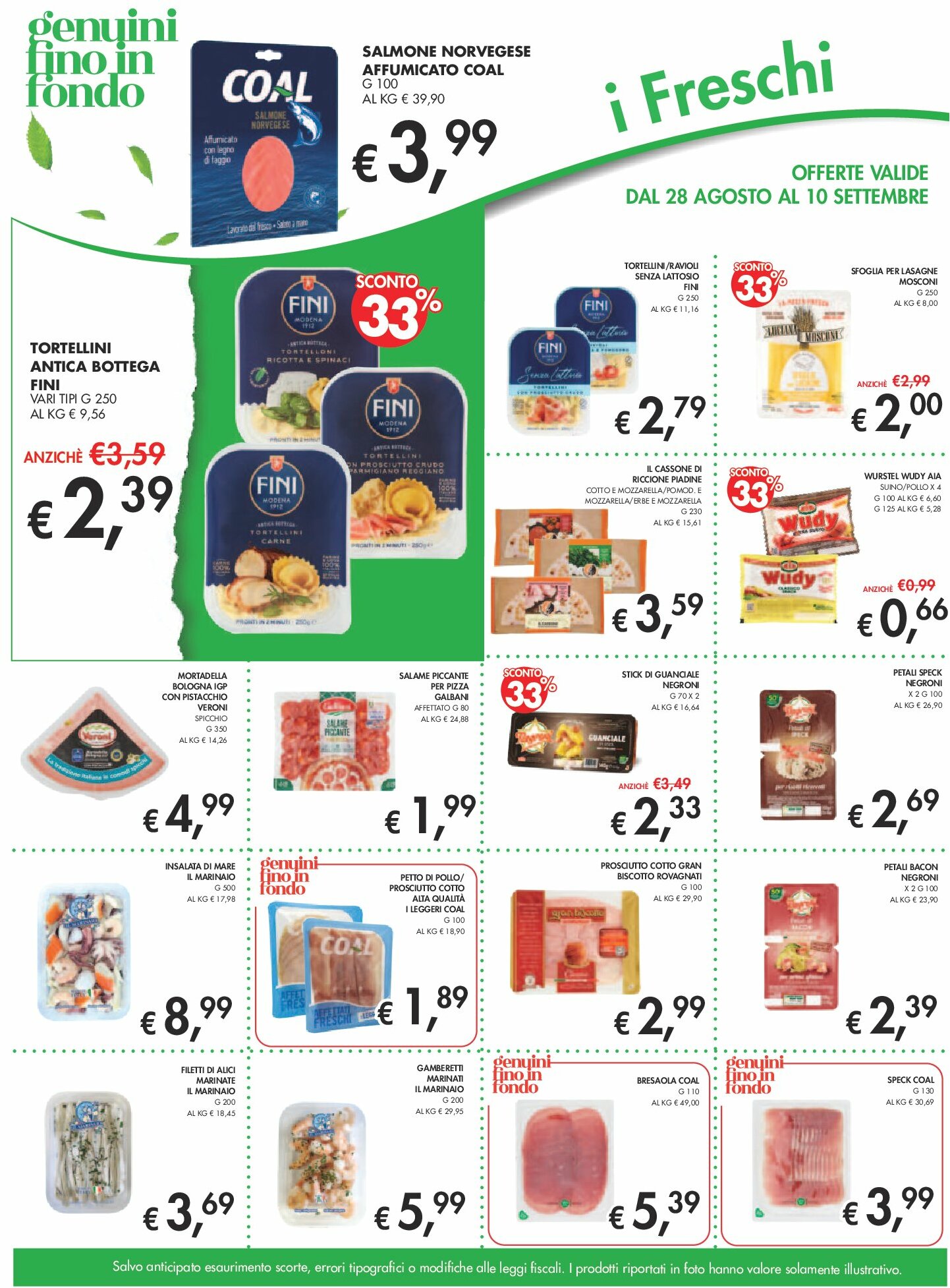 coal - Volantino Coal il Market City valido dal 28/08 al 10/09 - page: 7