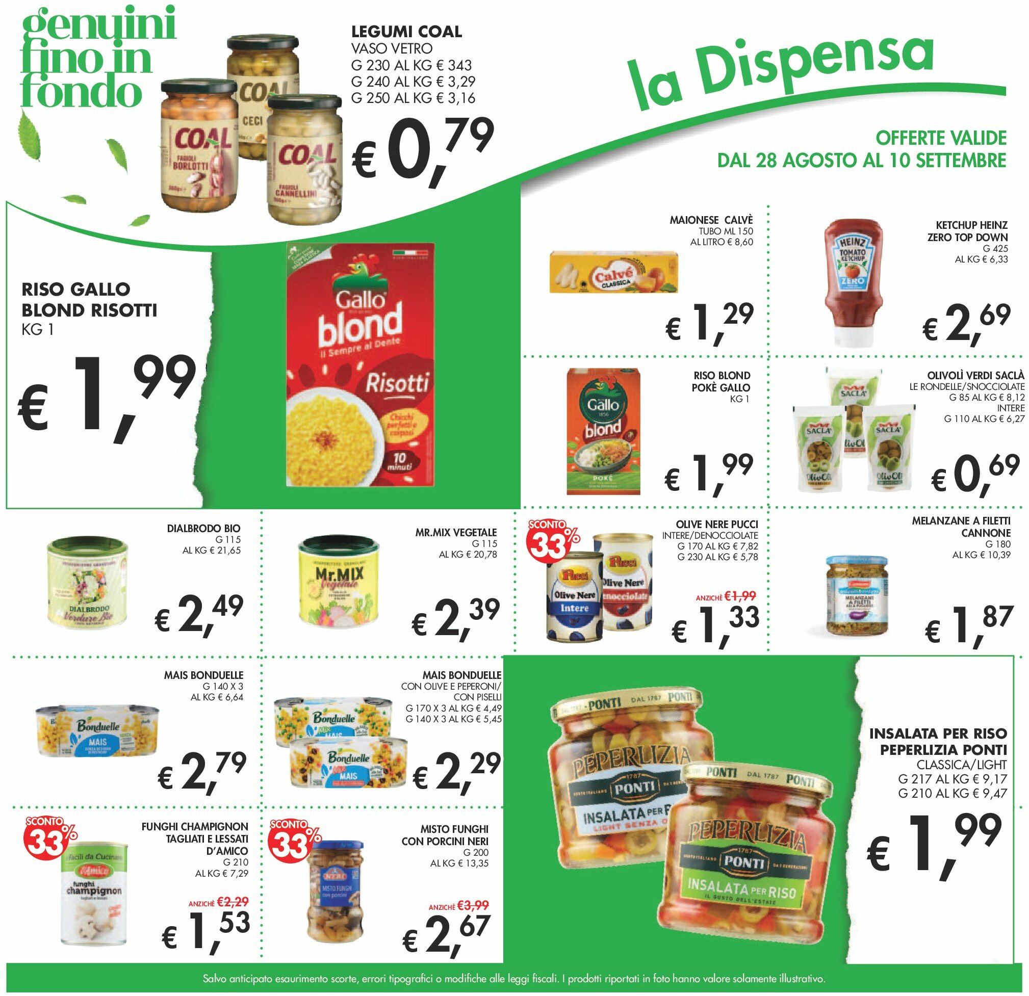 coal - Volantino Coal il Market Plus valido dal 28/08 al 10/09 - page: 21