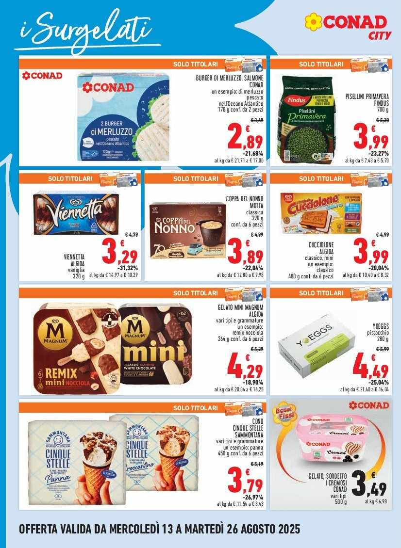conad-city - Volantino Conad City valido dal 13/08 al 26/08 - page: 10