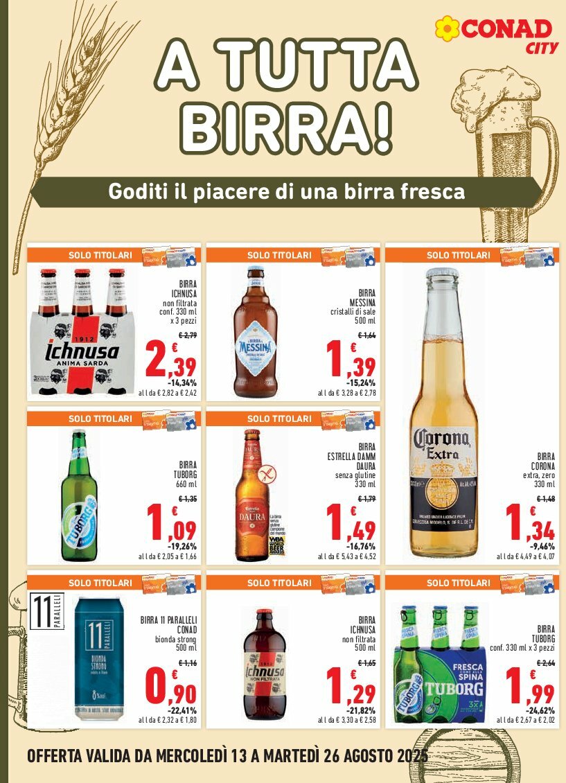 conad-city - Volantino Conad City valido dal 13/08 al 26/08 - page: 14