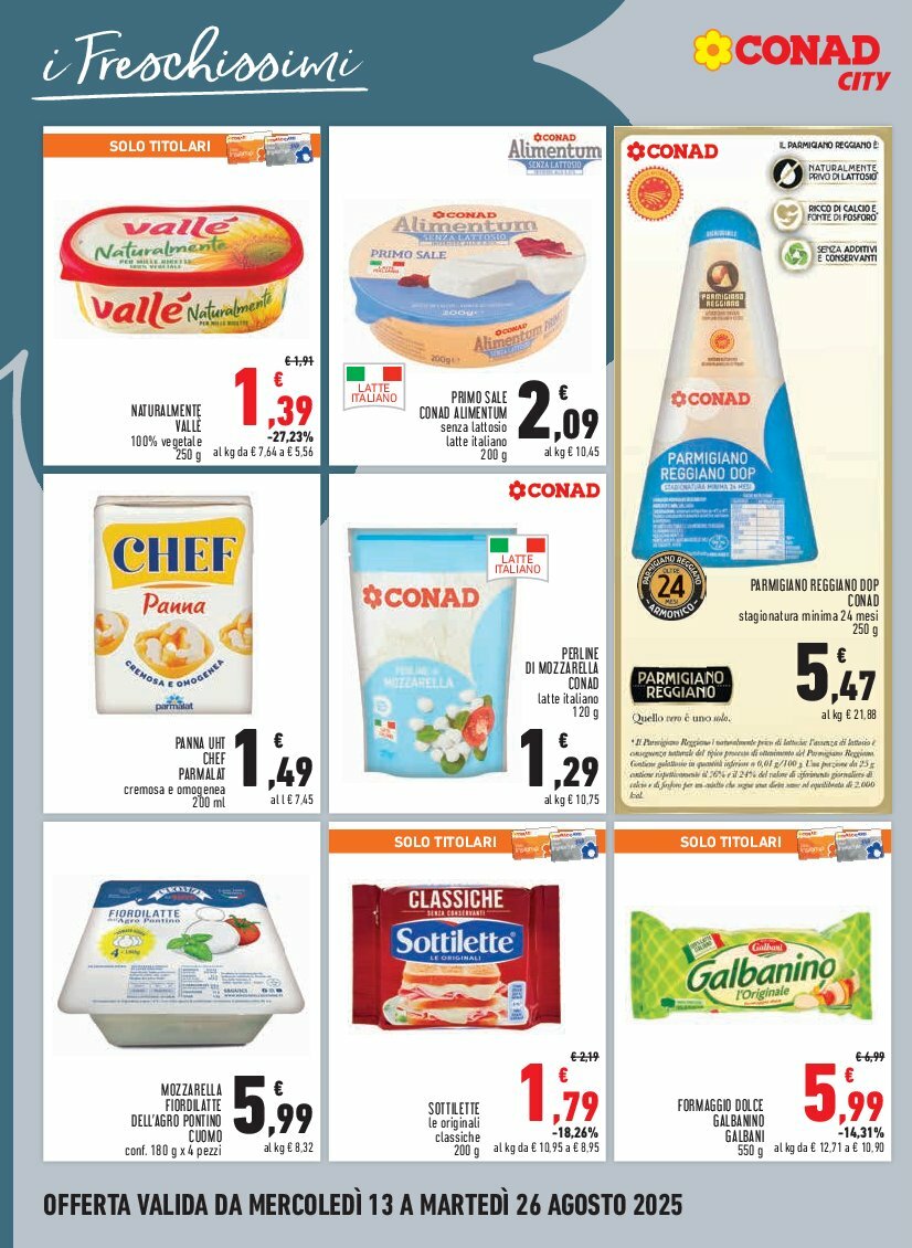 conad-city - Volantino Conad City valido dal 13/08 al 26/08 - page: 8