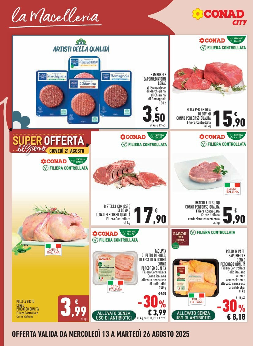 conad-city - Volantino Conad City valido dal 13/08 al 26/08 - page: 4
