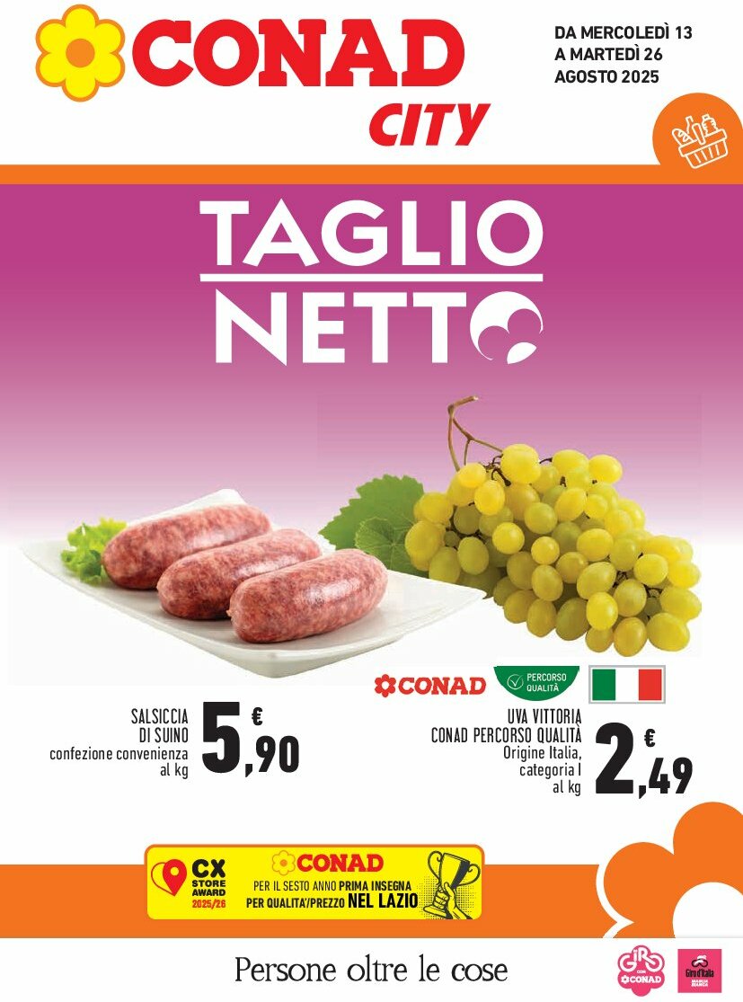 conad-city - Volantino Conad City valido dal 13/08 al 26/08