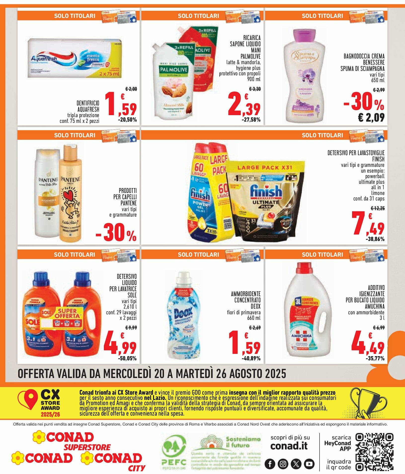 conad-city - Volantino Conad City - Convenienza Piú valido dal 20/08 al 26/08 - page: 8