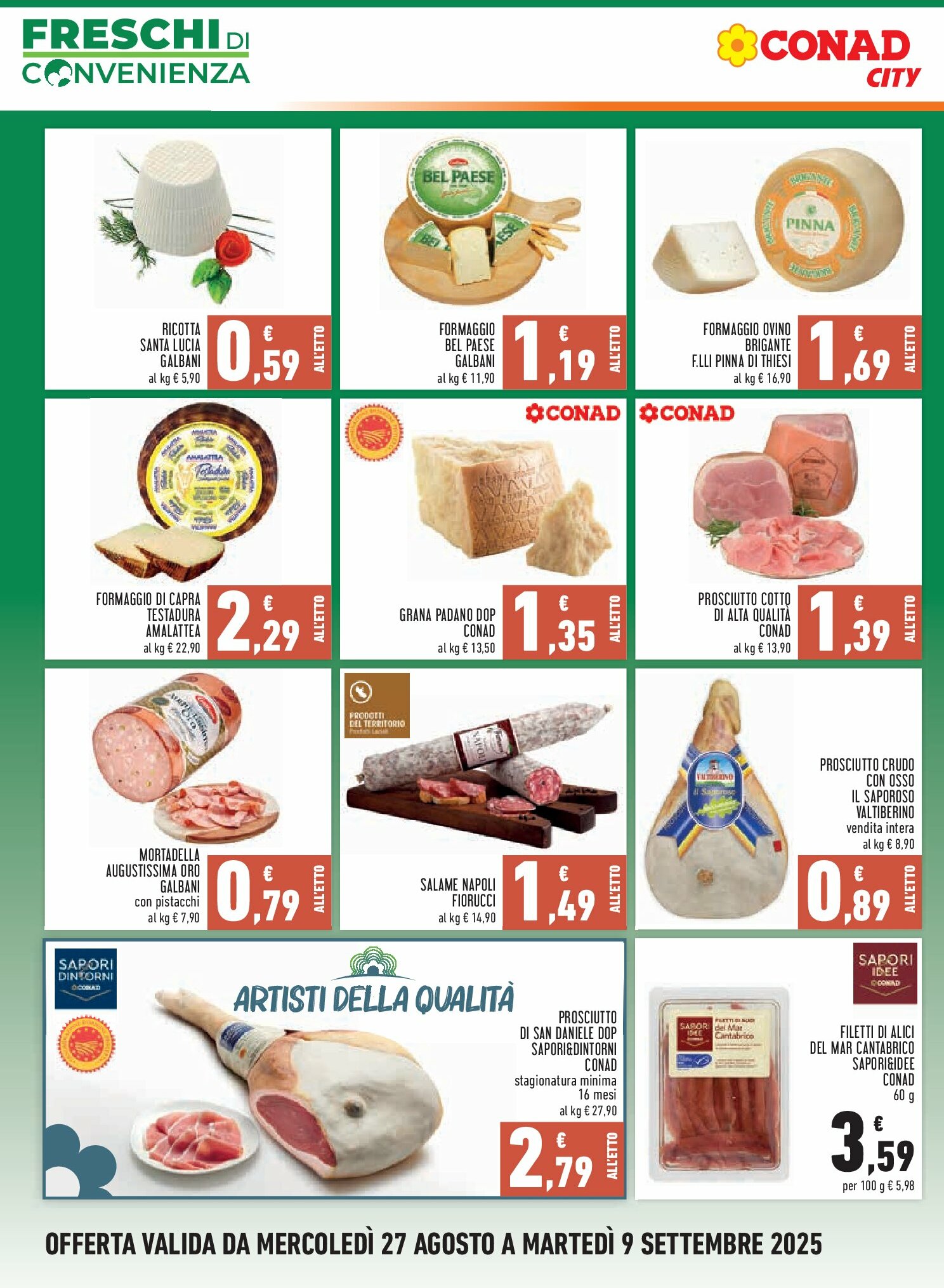 conad-city - Volantino Conad City valido dal 27/08 al 09/09 - page: 4