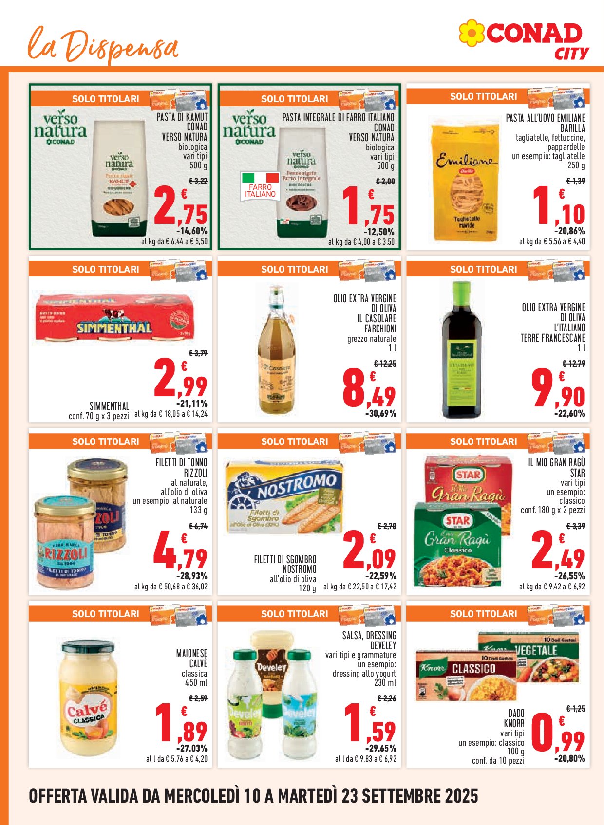 conad-city - Volantino Conad City valido dal 10/09 al 23/09 - page: 16