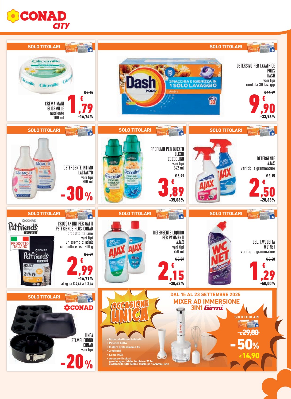 conad-city - Volantino Conad City valido dal 10/09 al 23/09 - page: 19