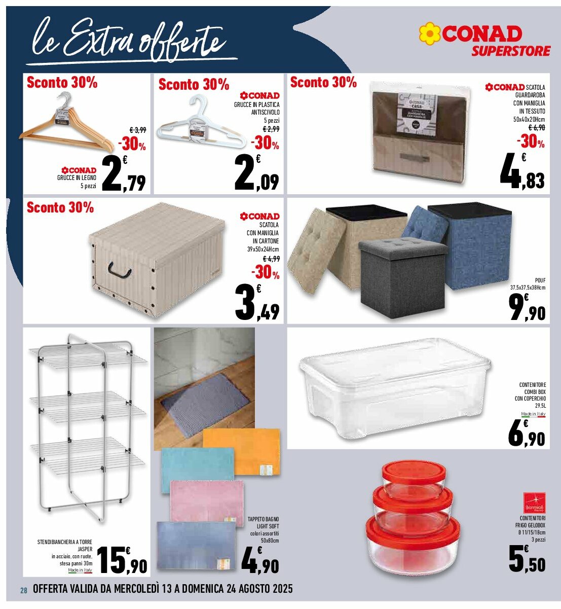 conad-superstore - Volantino Conad Superstore valido dal 13/08 al 24/08 - page: 28