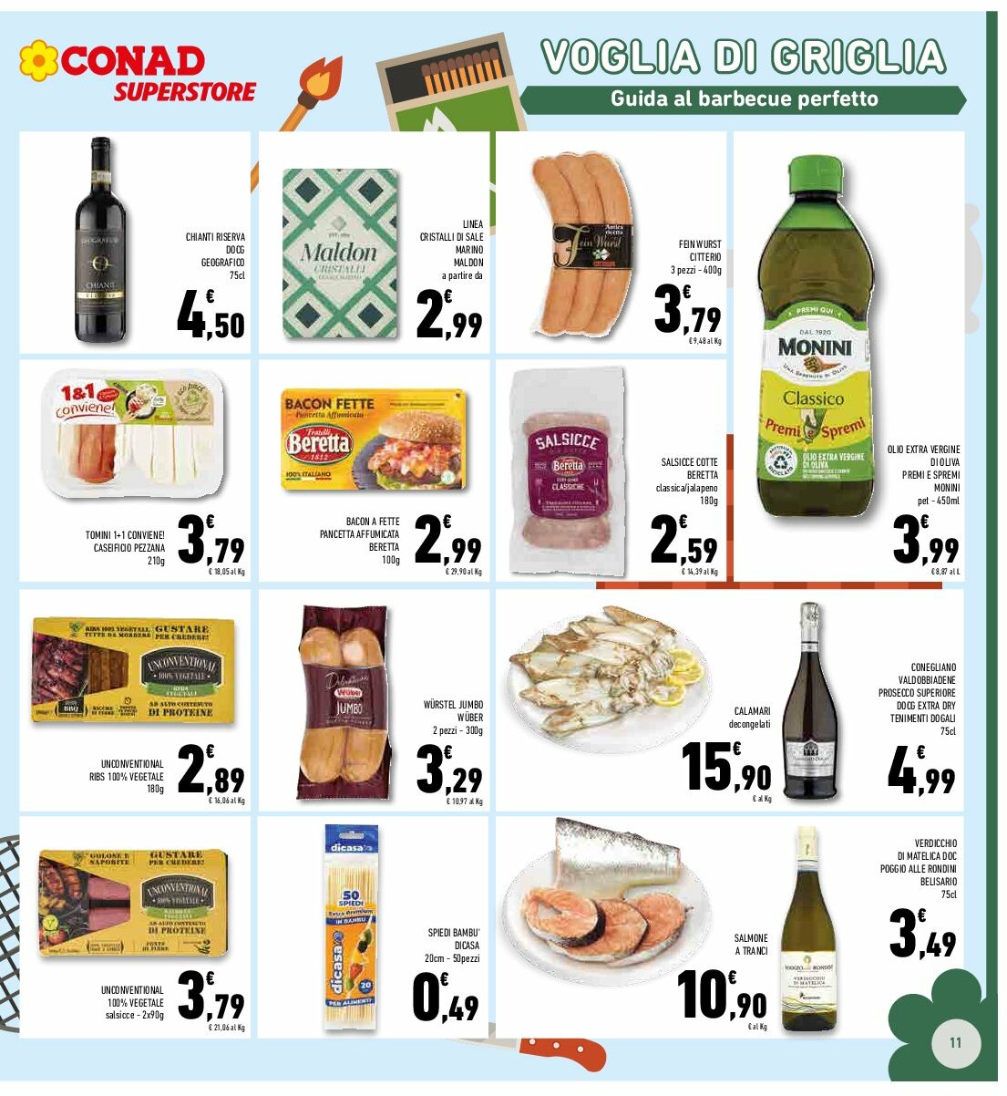 conad-superstore - Volantino Conad Superstore valido dal 13/08 al 24/08 - page: 11