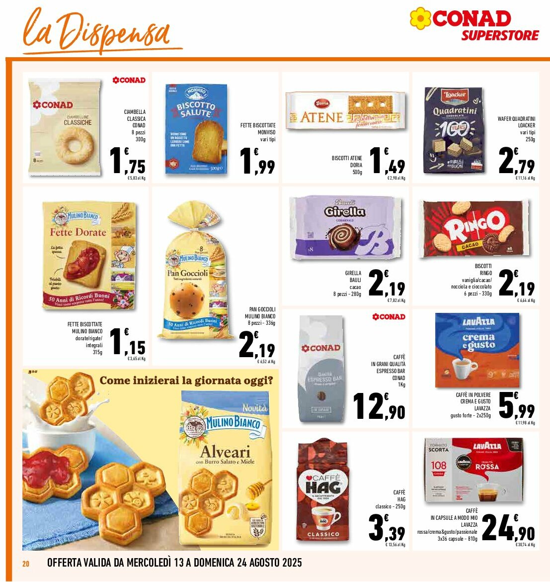 conad-superstore - Volantino Conad Superstore valido dal 13/08 al 24/08 - page: 20