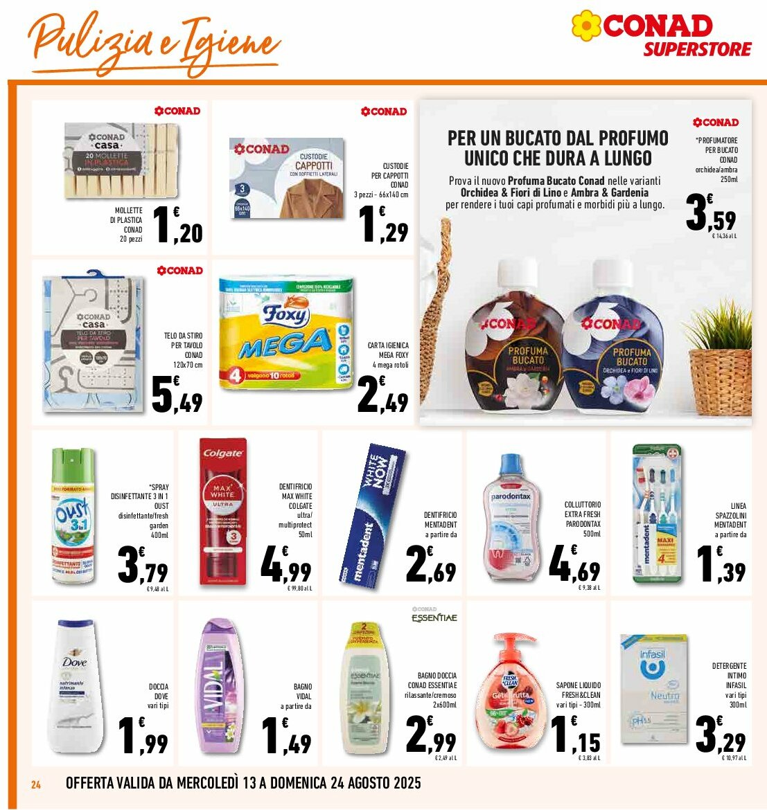 conad-superstore - Volantino Conad Superstore valido dal 13/08 al 24/08 - page: 24