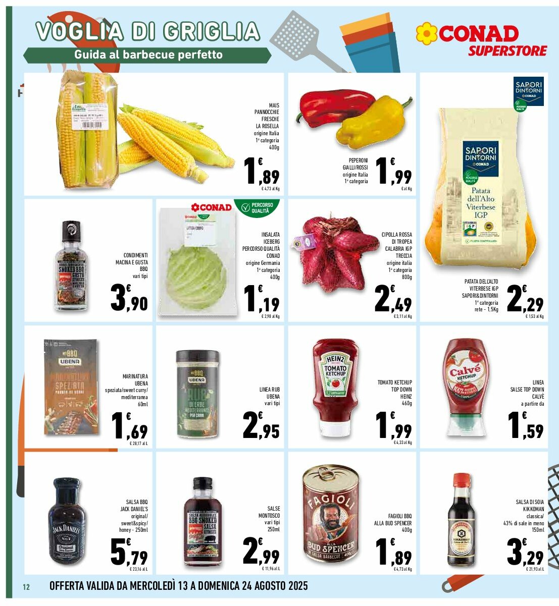 conad-superstore - Volantino Conad Superstore valido dal 13/08 al 24/08 - page: 12