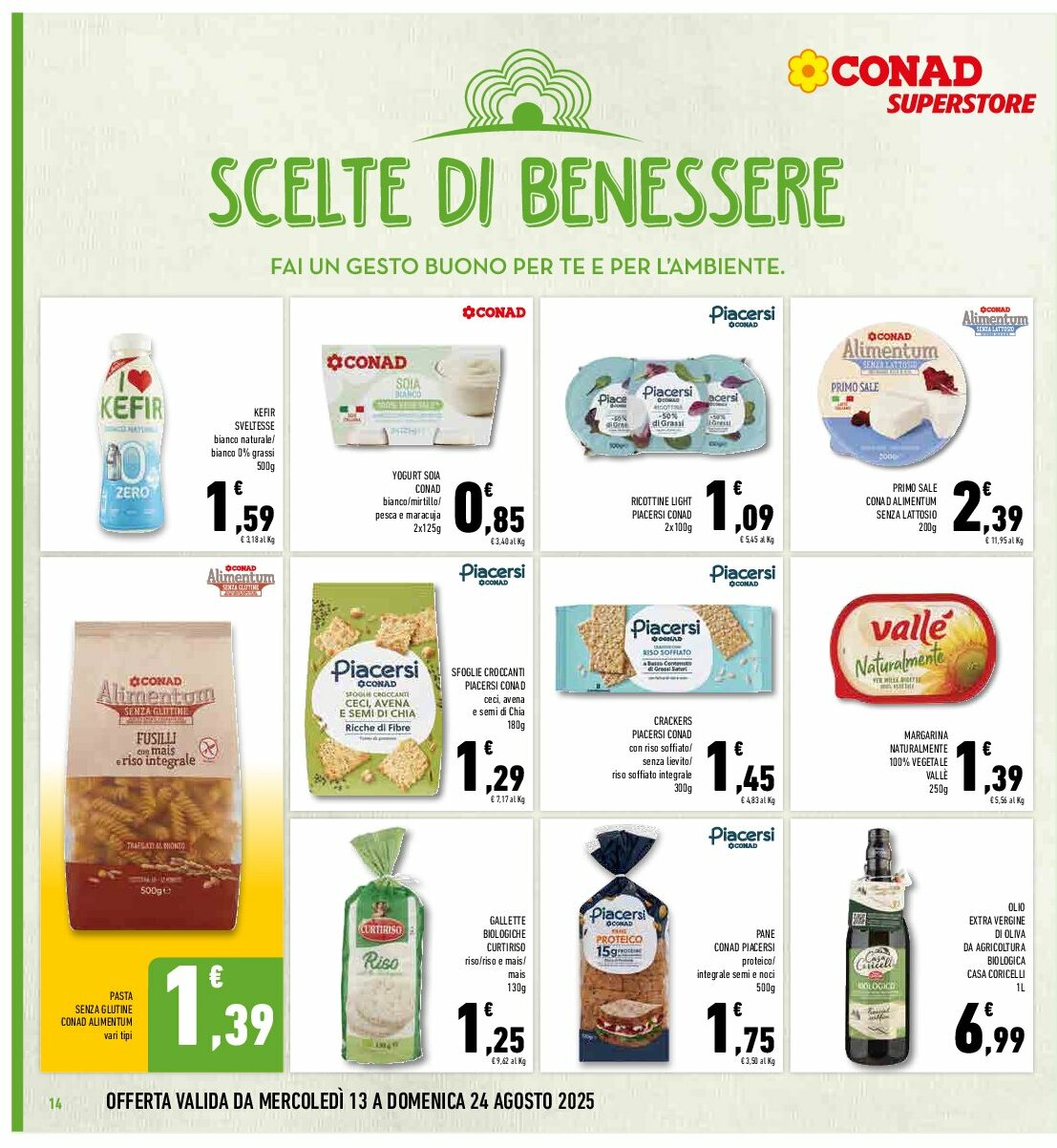 conad-superstore - Volantino Conad Superstore valido dal 13/08 al 24/08 - page: 14
