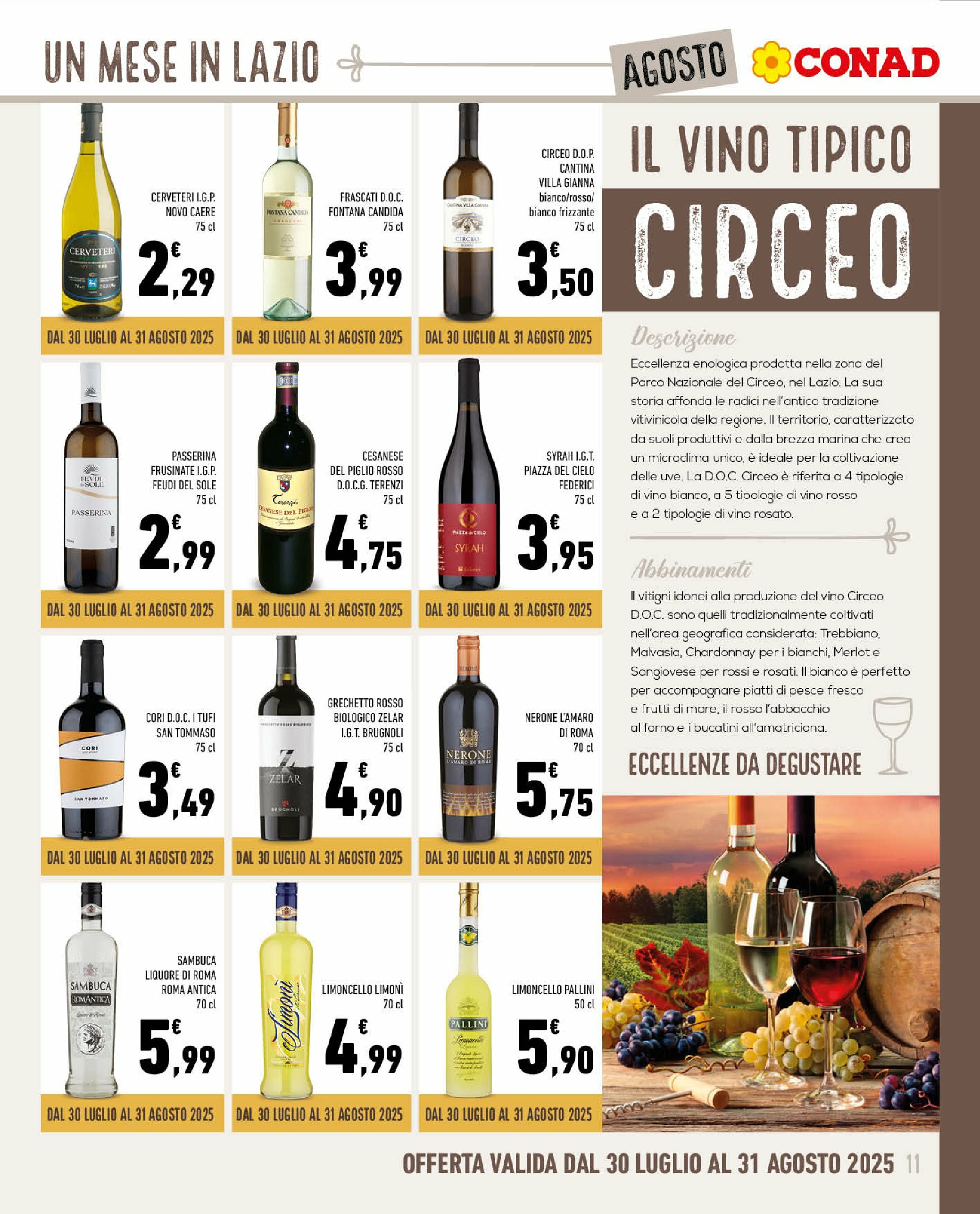conad-superstore - Volantino Conad Superstore - Un Mese in Lazio valido dal 30/07 al 31/08 - page: 11